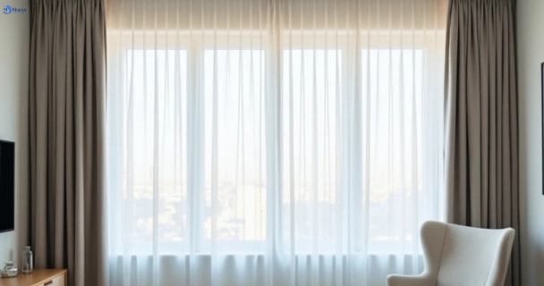 Freshly steam cleaned curtains in banksmeadow-nsw QLD